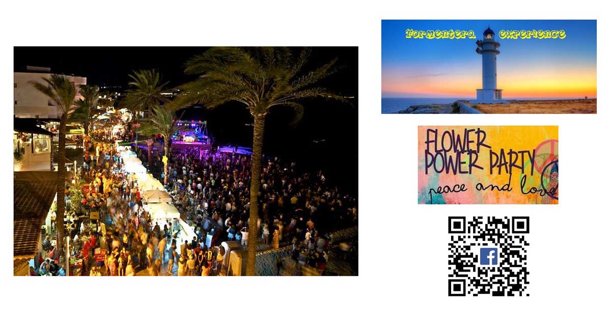 Formentera Flower Power beach 2018